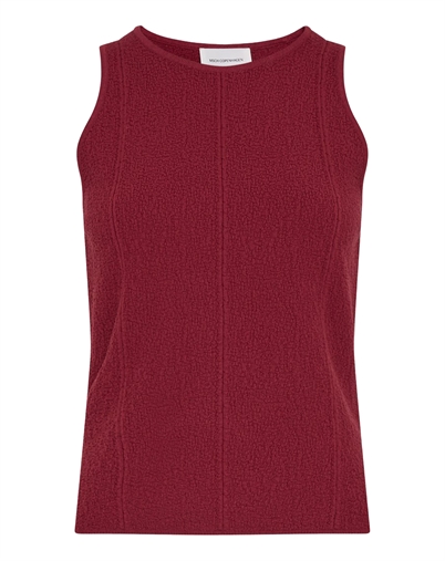 MSCH Copenhagen - MSCHCharlitta Top - Burgundy Rhubarb